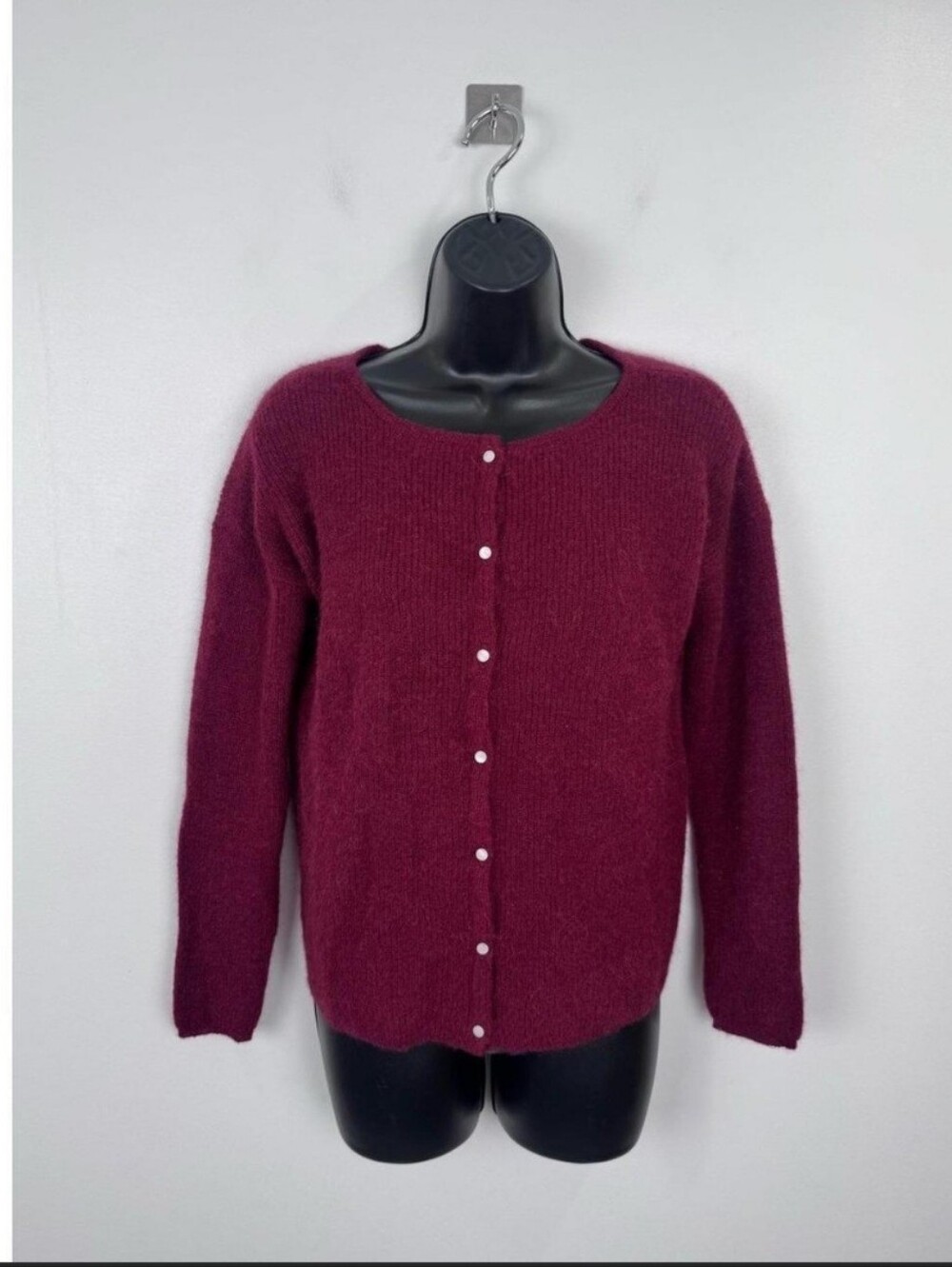 Sézane Women Gaspard Mohair Alpaca Blend Cardigan Size XXS